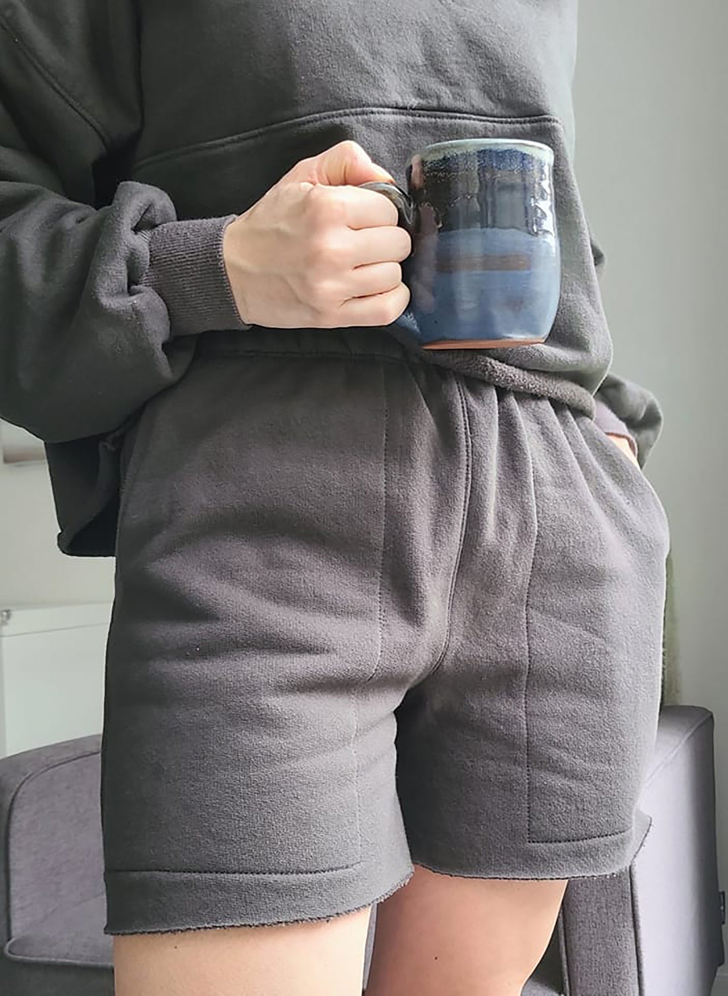 sweat shorts pattern.