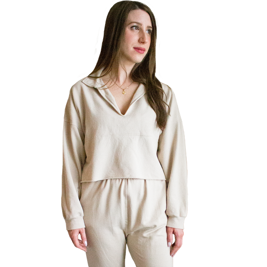collared crew crop.