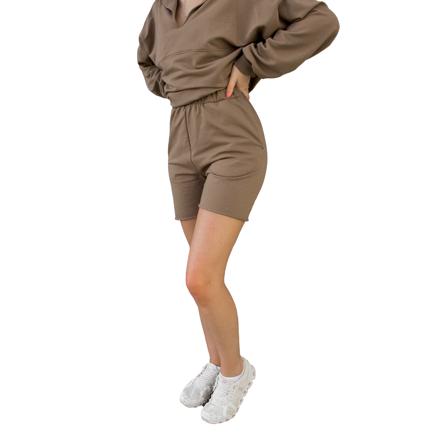 women's sweat shorts.