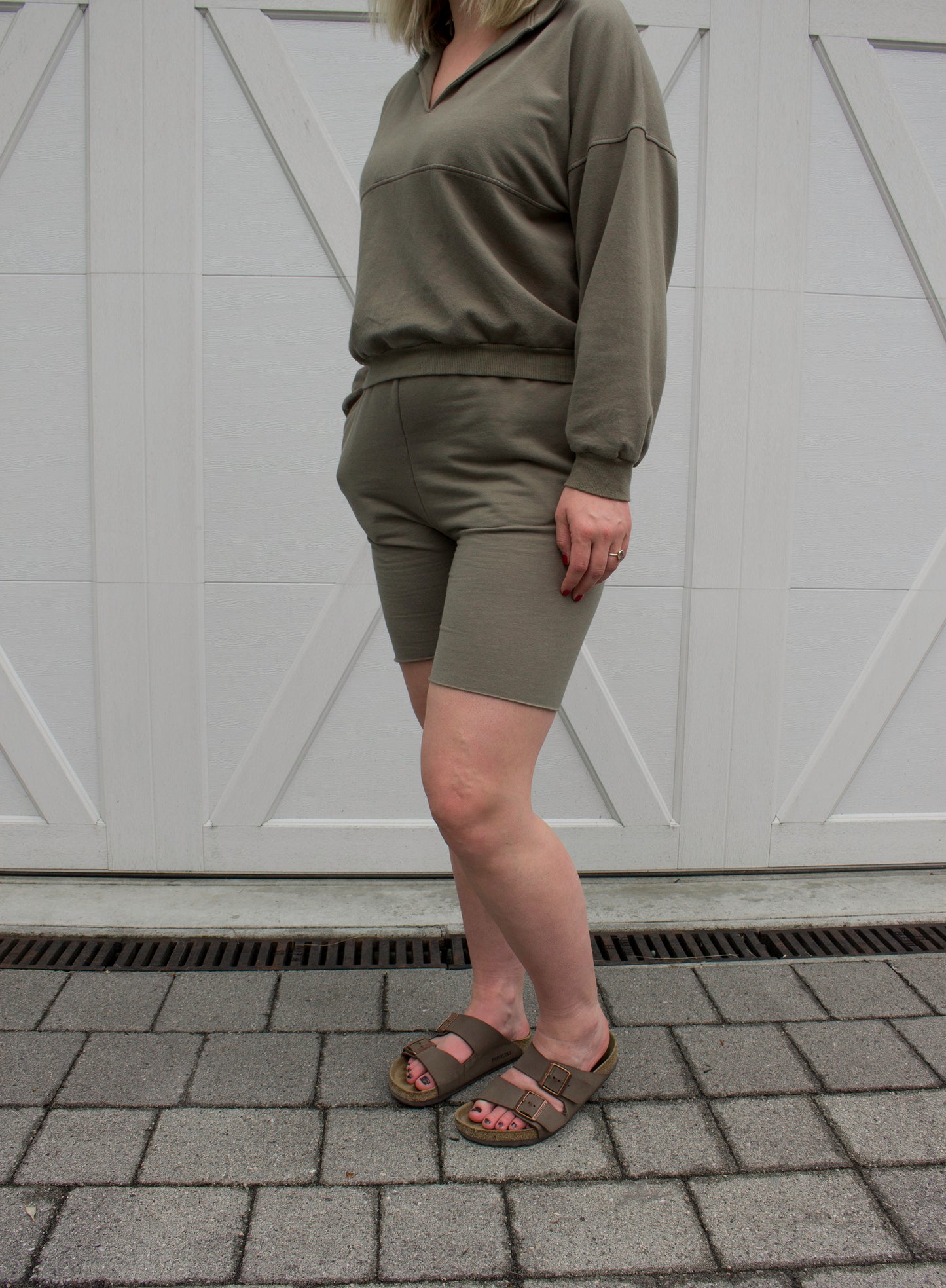 women's sweat shorts.