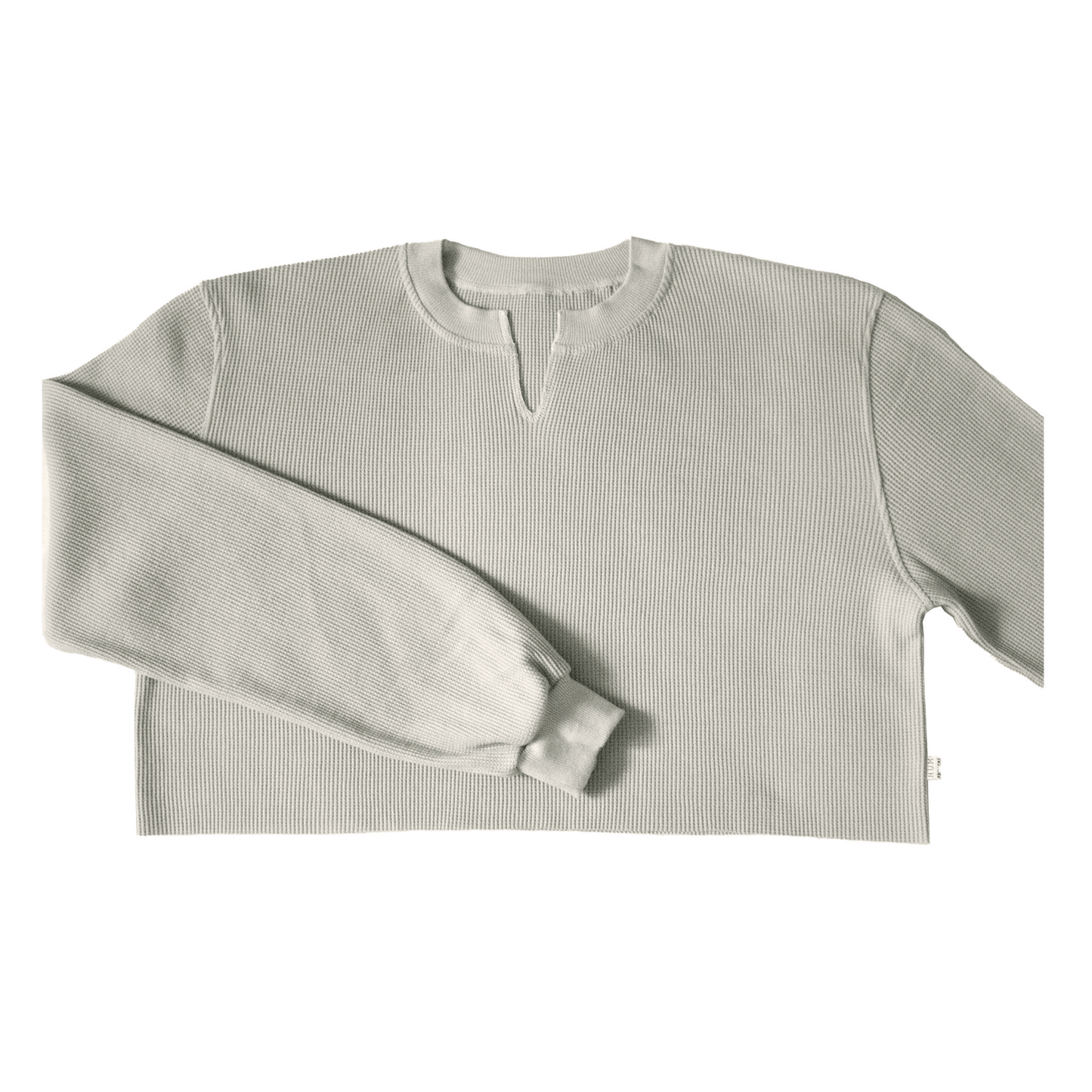 oversized waffle crop.
