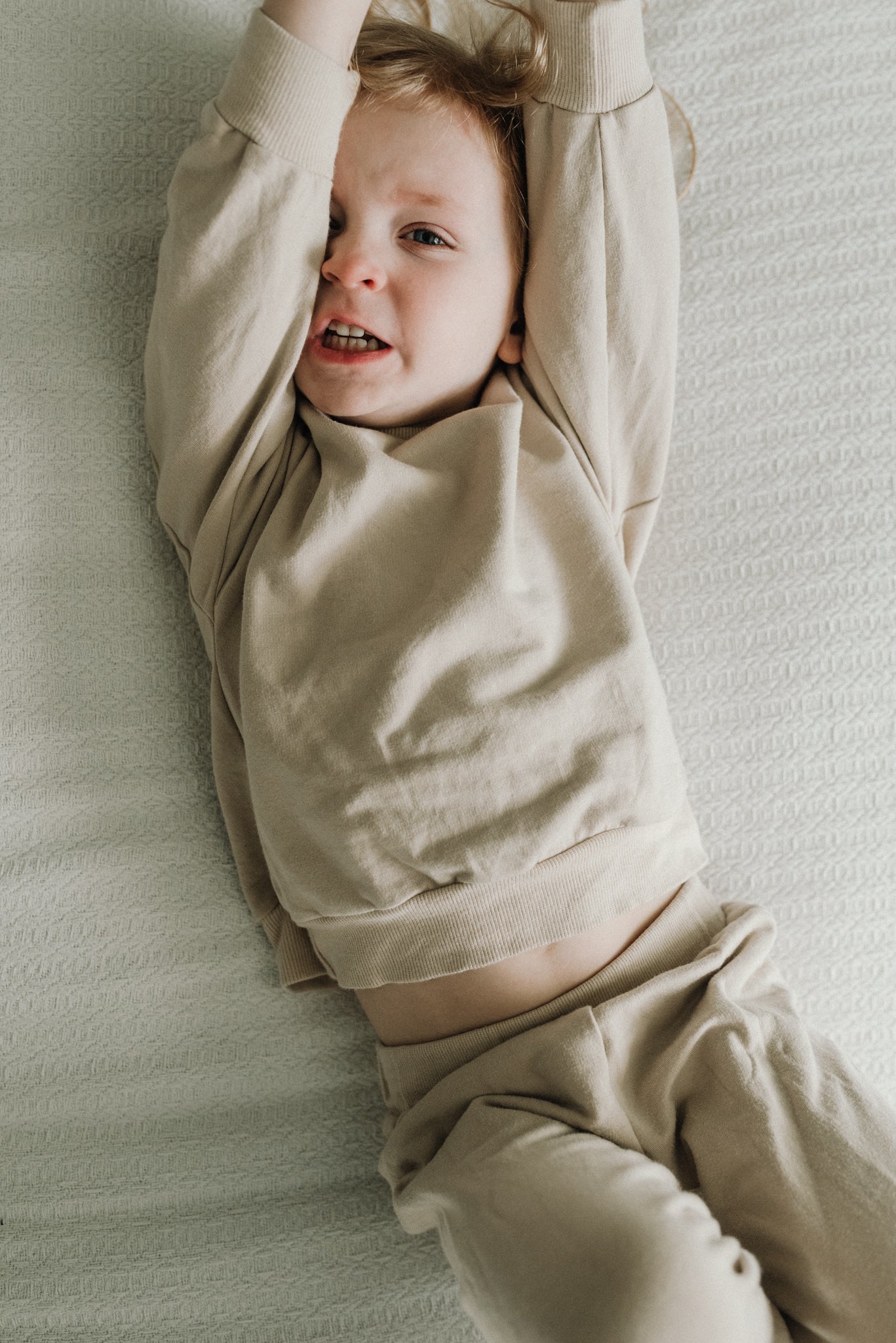 bamboo fleece sweater.