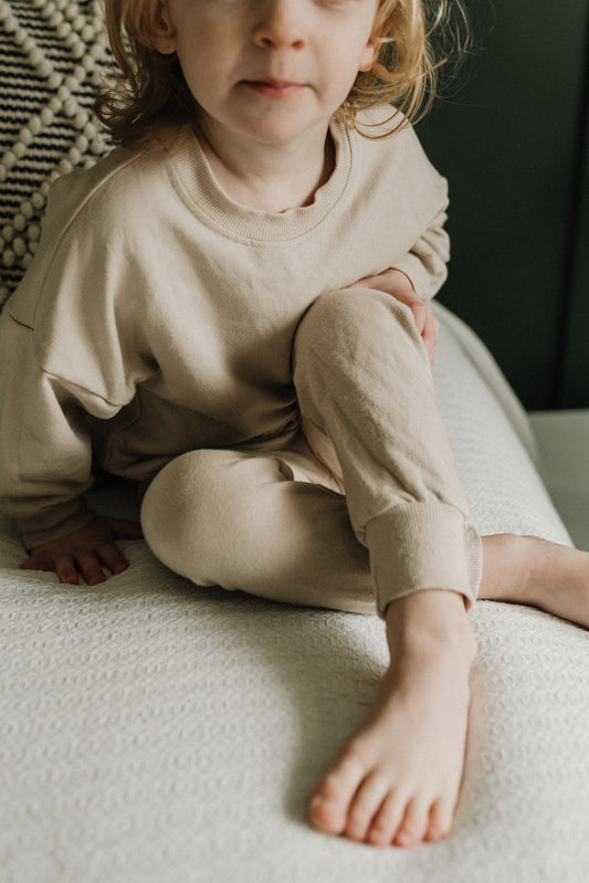 bamboo fleece sweatsuit.