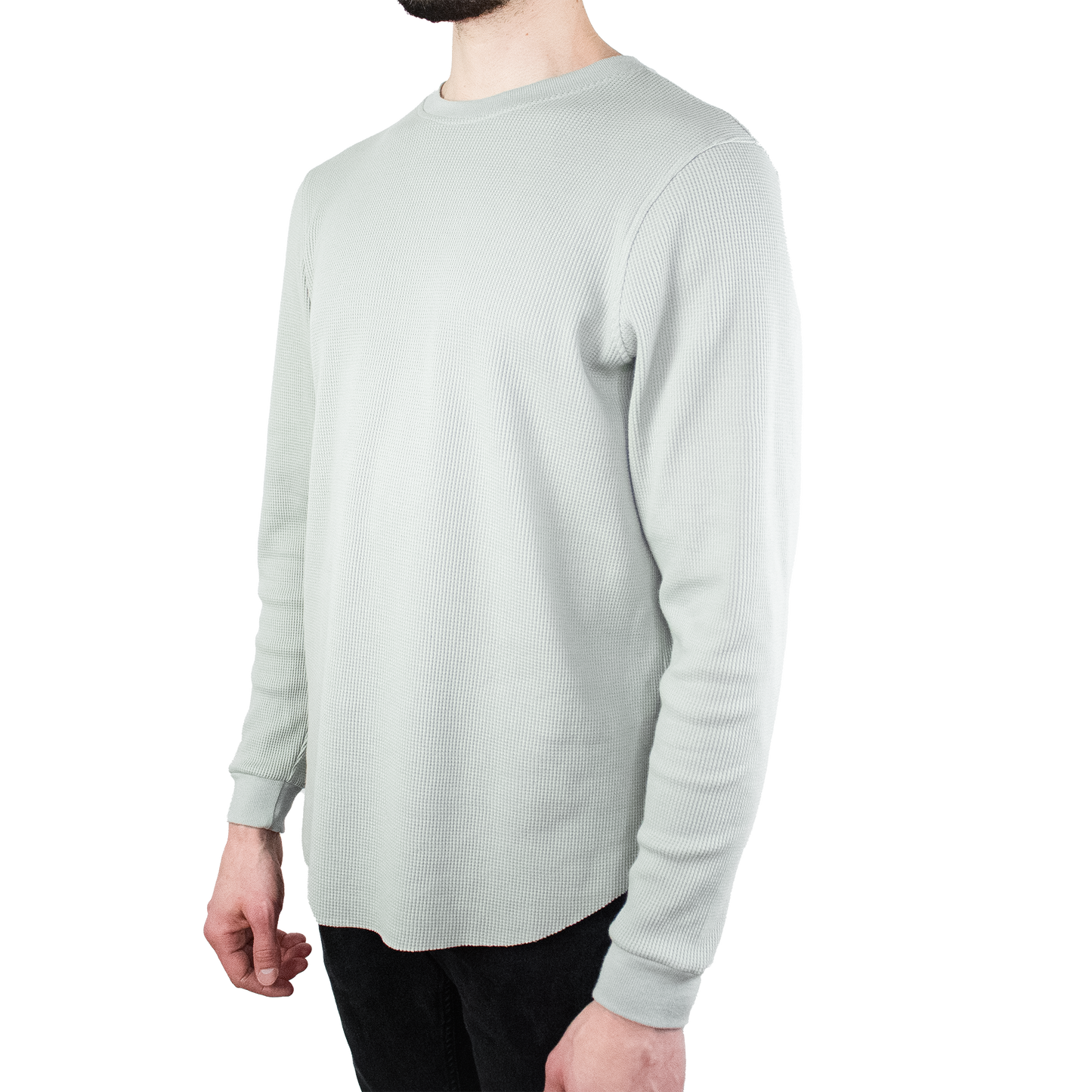 men's waffle joggers.