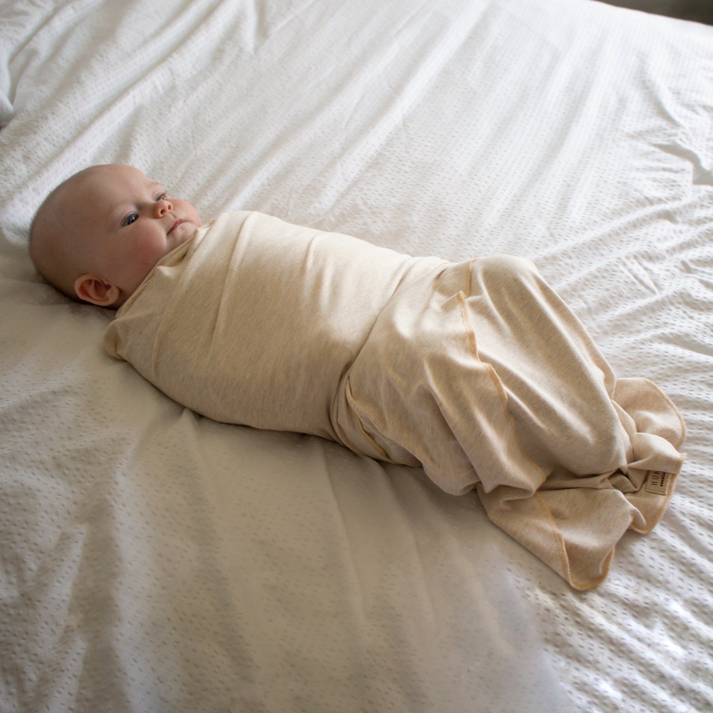 HUM swaddle.