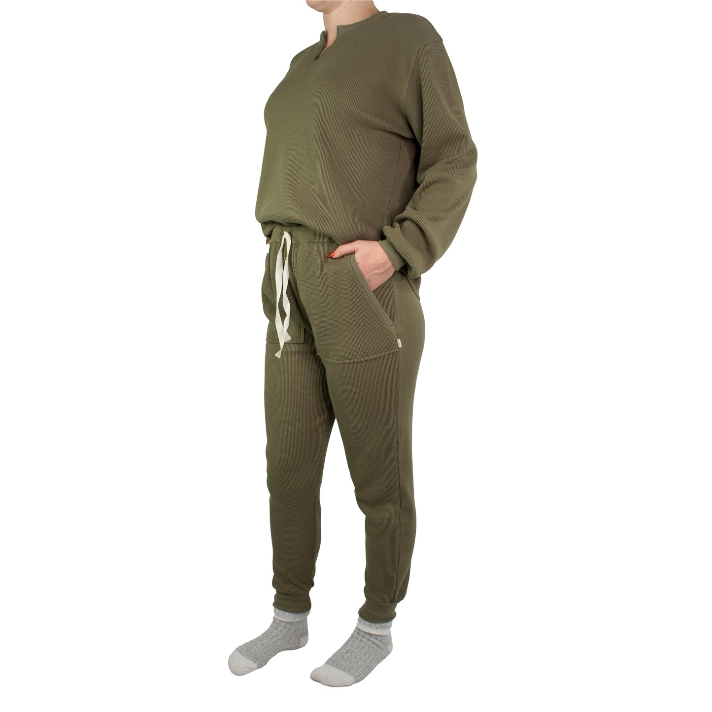hw waffle joggers.