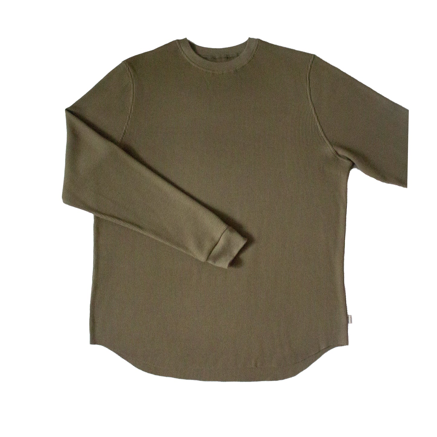 men's waffle shirt.