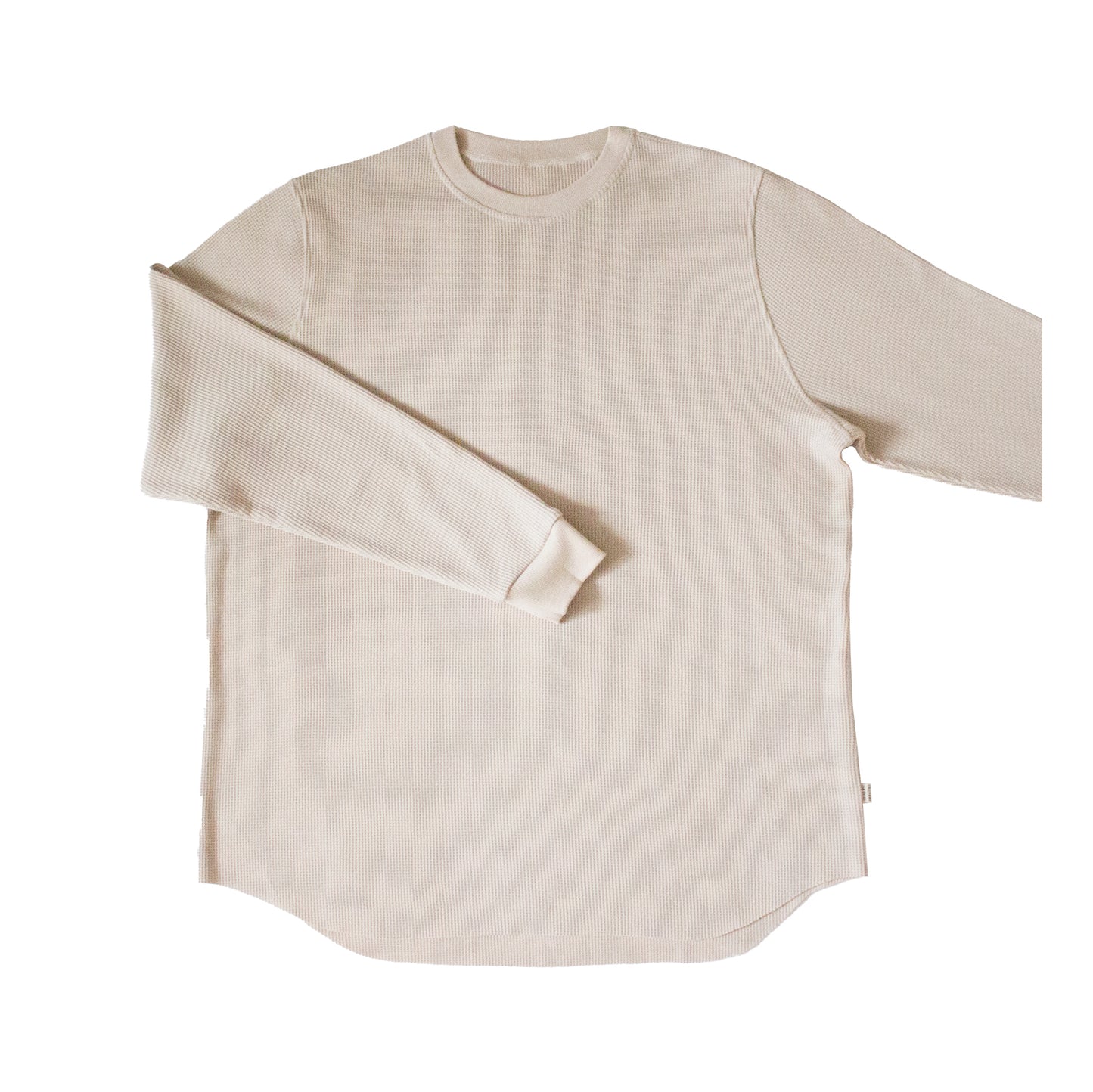 men's waffle shirt.