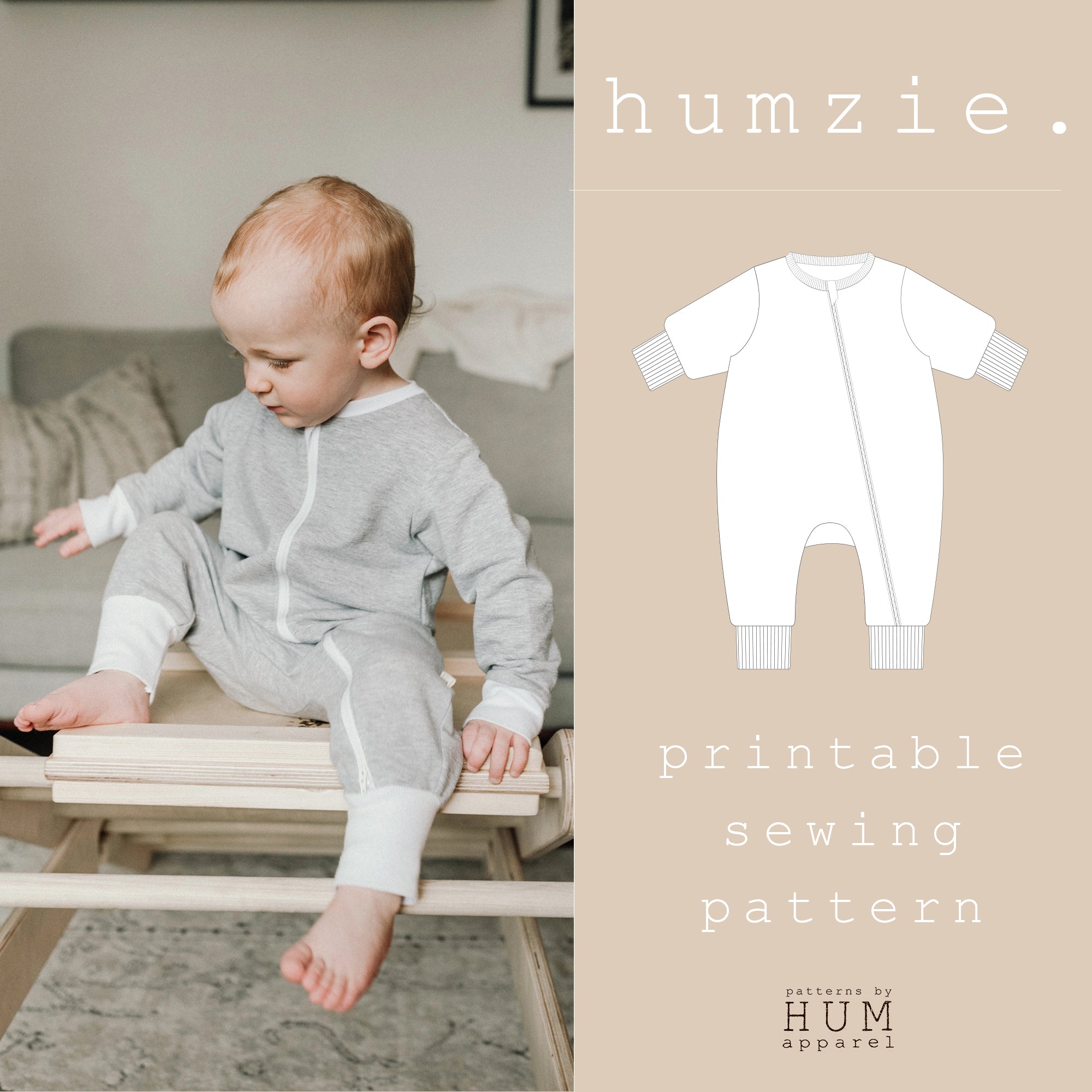 relaxed humzie pattern. – HUM apparel
